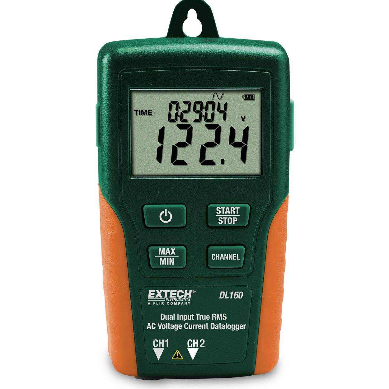 Extech DL160 Dual Input AC Voltage and Current Datalogger